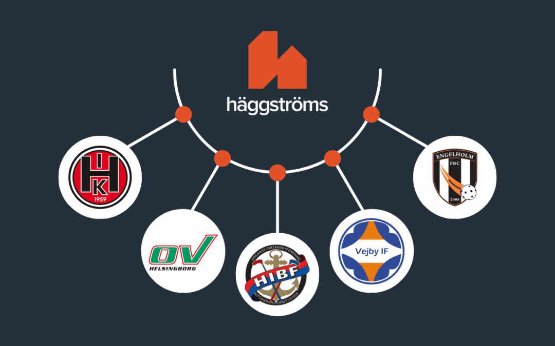 Häggströms stärker sitt lokala engagemang – samarbetar med fler idrottsföreningar i nordvästra Skåne